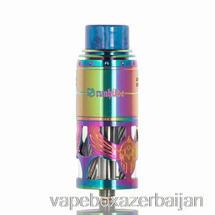 Vape Box Azerbaijan Vapefly x German 103 Brunhilde Top Coiler 25mm RTA Rainbow